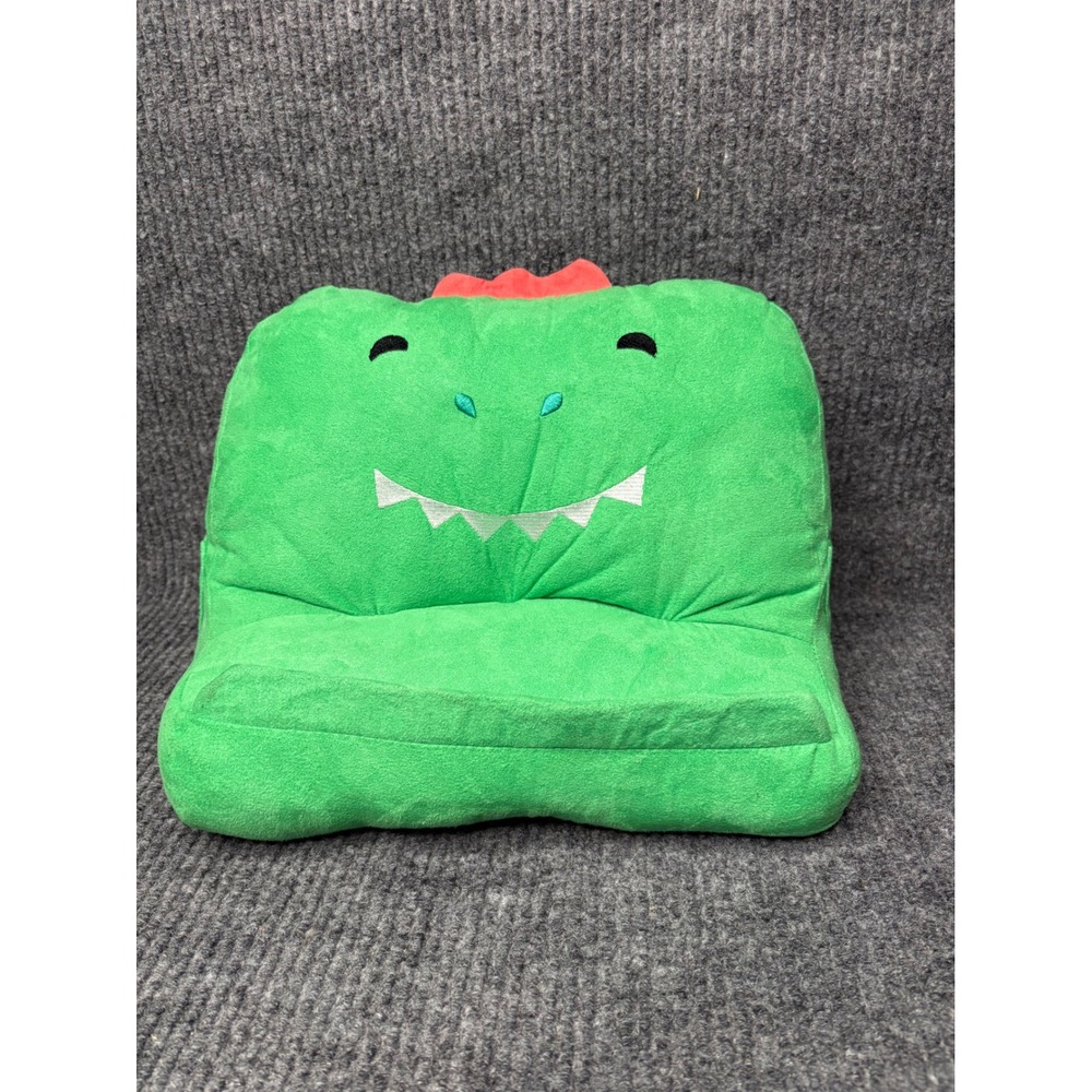 Pillowfort Tablet Holder Weighted Plush Dinosaur 8" x 12" with Pockets RARE